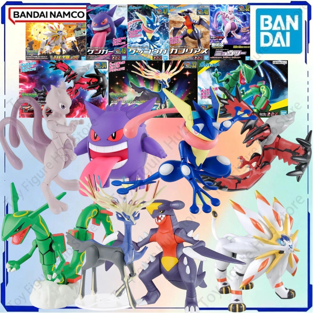 Model Kit Xerneas - Oryginalne figurki modelarskie Pokemon od BANDAI