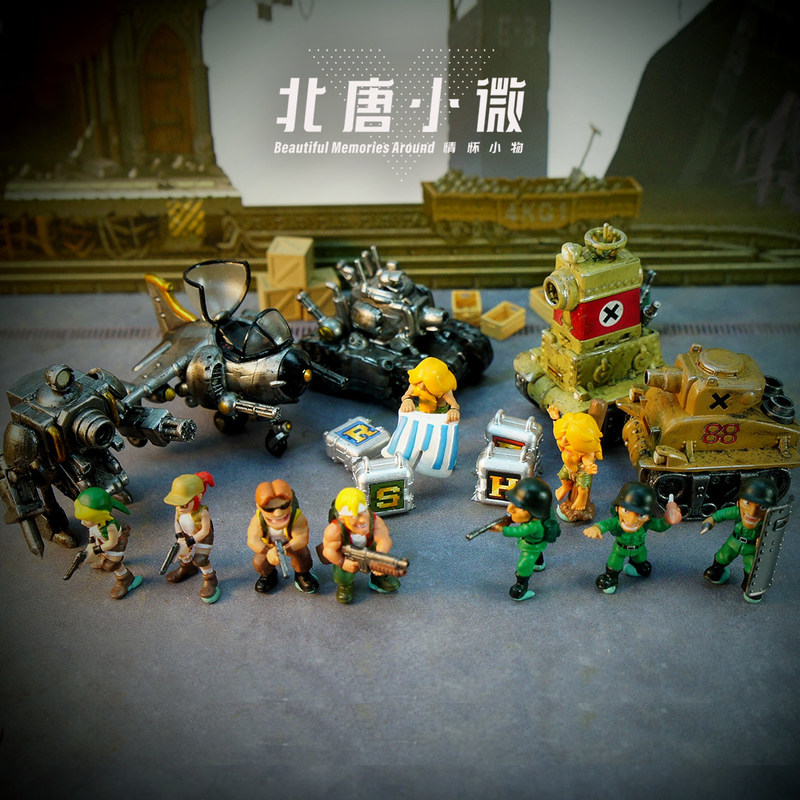 Model Kit Metal Slug - Beitang Xiaowei Figurka Metalowa w Skali