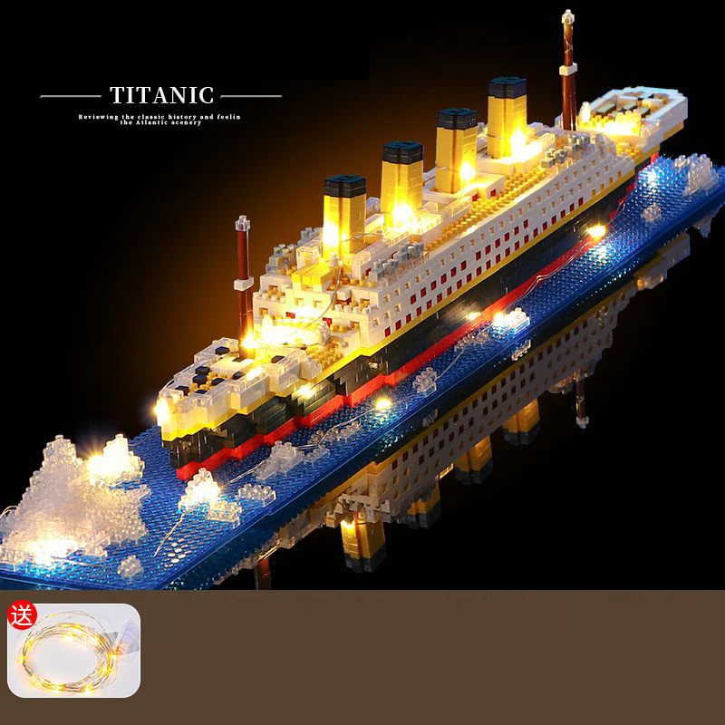 Model Kit Titanic - Model statku Titanic, zabawki dla dzieci,