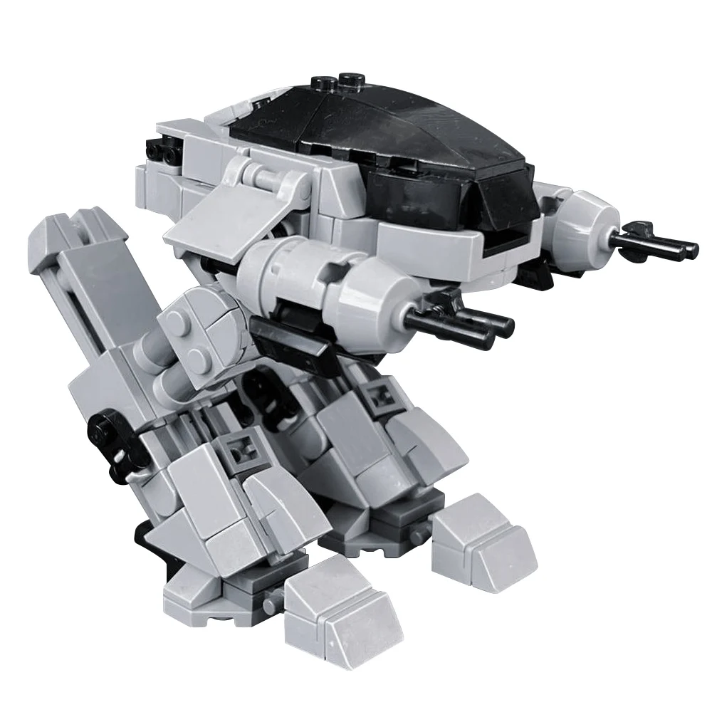 Model Kit Robocop - MOC Mechaniczne Wojenne Policy Mecha RoboCoped