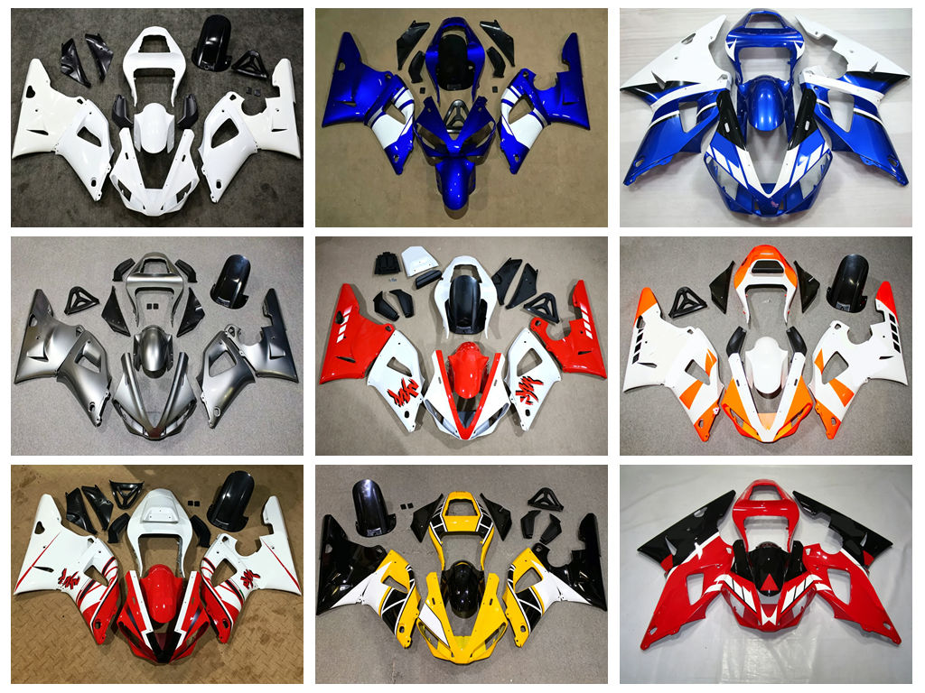 Model Kit Yamaha R1 - 4-częściowy nowy zestaw owiewek ABS -