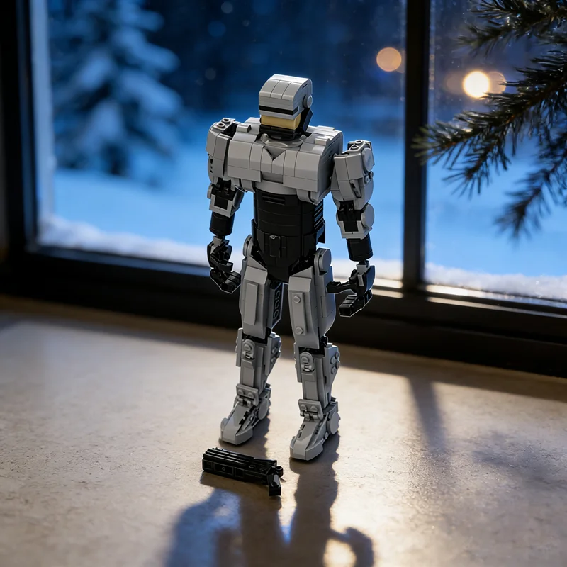 Model Kit Robocop - 522 elementy MOC Model Robocopa Klocki