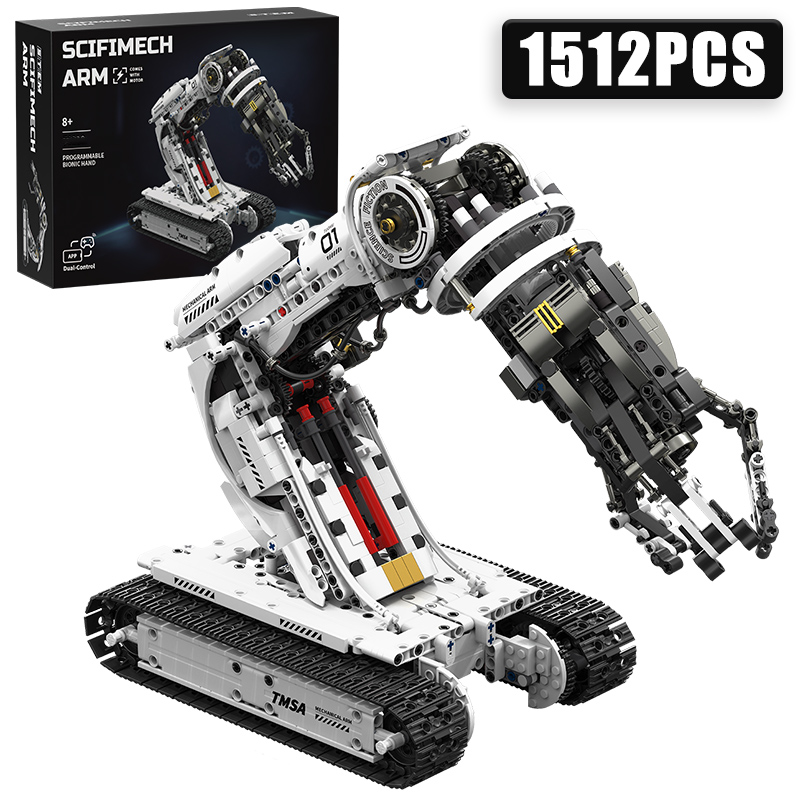 Model Kit Robocop - Techniczne Klocki Konstrukcyjne 1512 Elementów, Naukowa