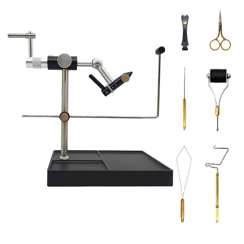 Model Kit Vise - 【SPECJALNA OFERTA】Obrotowy imadło do wiązania much