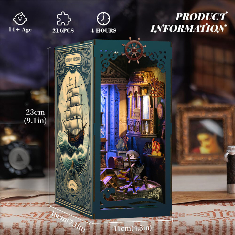 Model Kit History - Drewniany model 3D do samodzielnego złożenia,