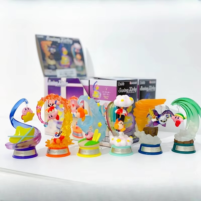 Model Kit Kirby - Oryginalny Zestaw Figur Re-Ment Kirby: Swing