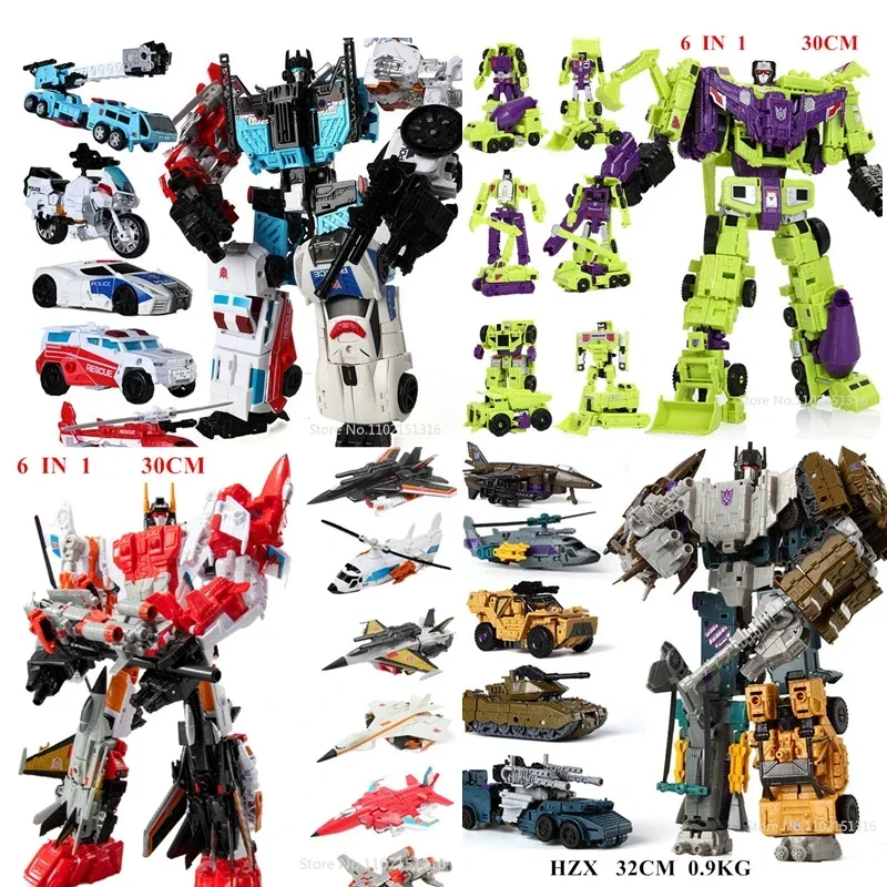 Model Kit Robot - Transformacja Robot Toys HZX Defensor Bruticus