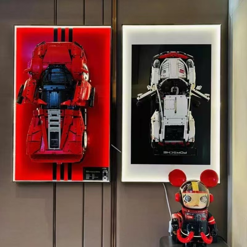 Model Kit Ferrari - Tylko tablica ekspozycyjna Wallboard Wall, odpowiednia