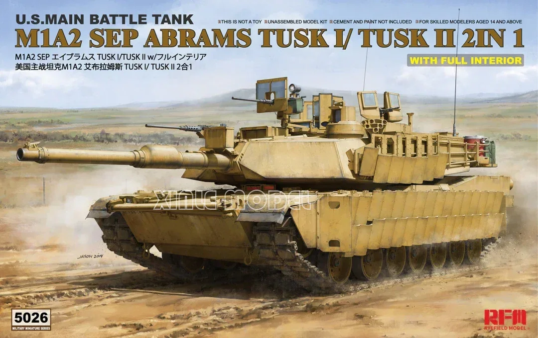 Model Kit History - Ryefield Model 1/35 Zestaw modelarski czołgu