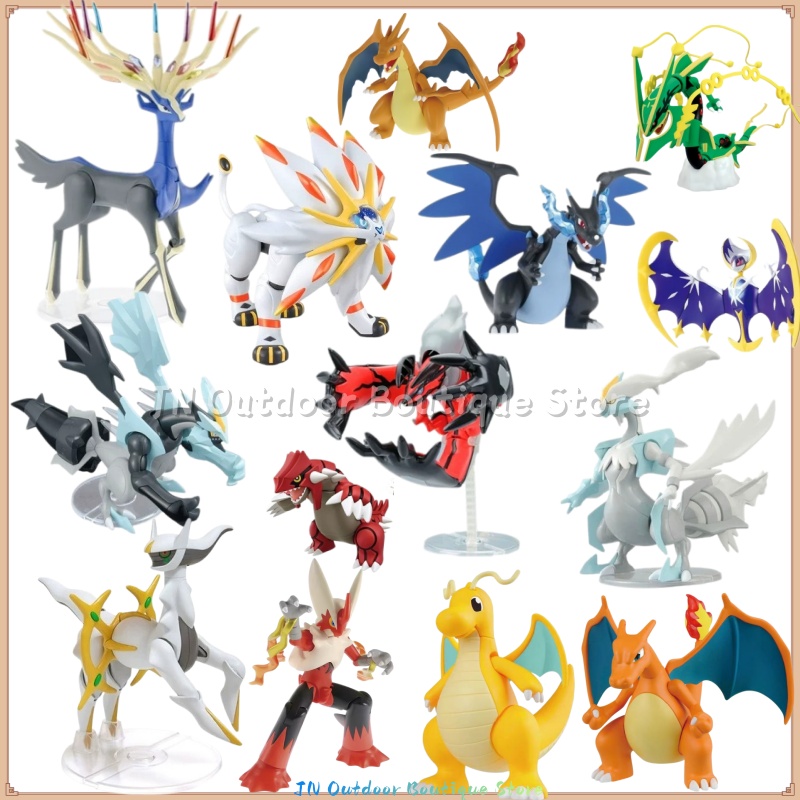 Model Kit Xerneas - Zestaw do składania modeli Bandai Pokemon