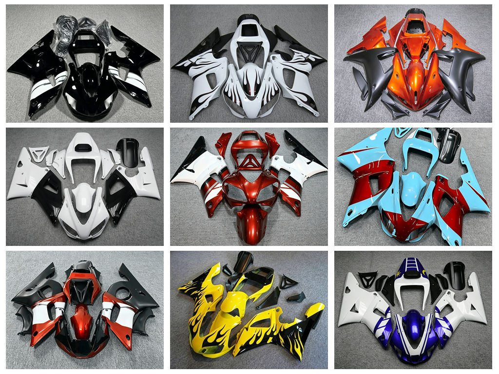 Model Kit Yamaha R1 - 4-częściowy nowy zestaw owiewek ABS pasuje