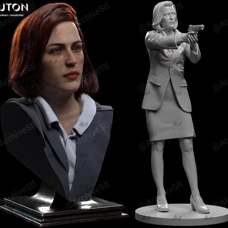 Model Kit Reshiram - Gillian Anderson Cully 75mm żywica zestaw