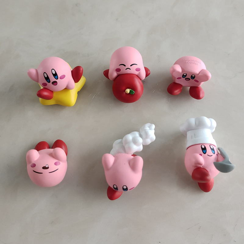 Model Kit Kirby - Zestaw 6 szt. Kawaii Kirby Gashapon