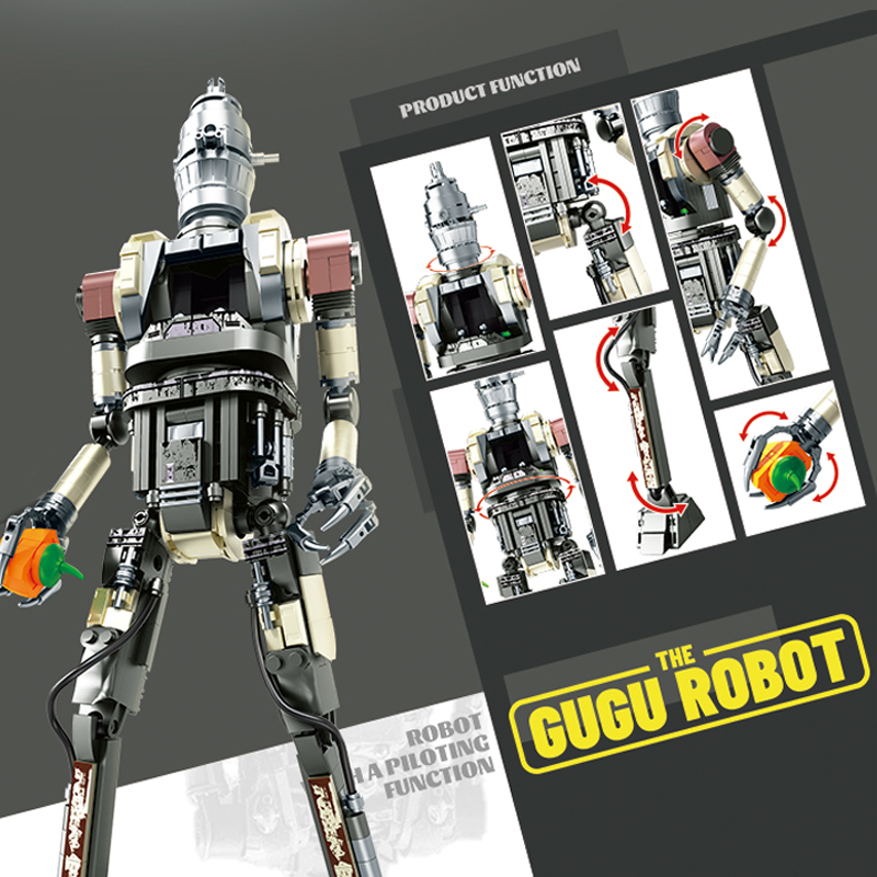 Zestaw Klocków Model Robot Arm – Model Kit Robocop recenzja i cena