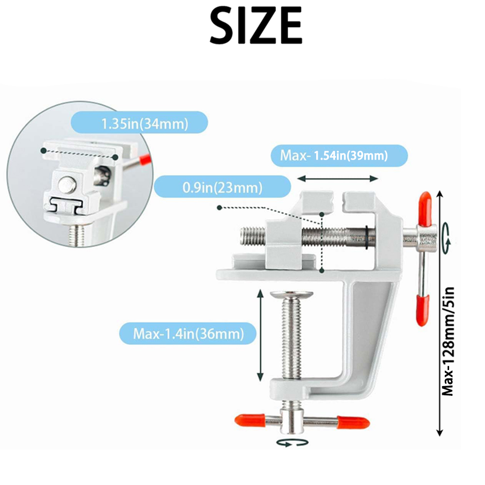 Mini imadło stołowe wielofunkc – Model Kit Vise recenzja i cena