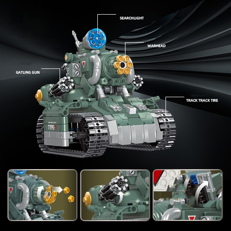 Techniczny model czołgu SV-001 – Model Kit Metal Slug recenzja i cena