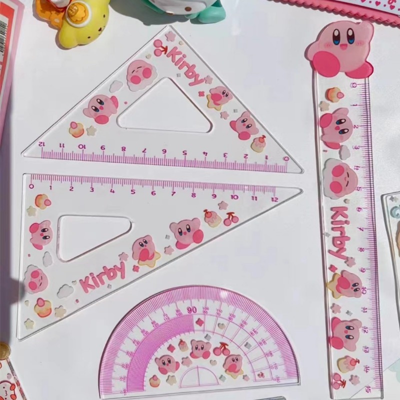 4 szt. Zestaw linijek z Kirbym – Model Kit Kirby recenzja i cena