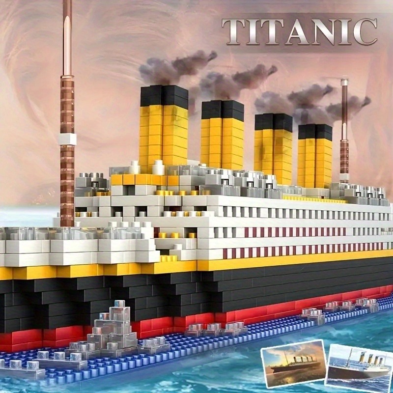 Titanic Micro klocki DIY zmont – Model Kit Titanic recenzja i cena