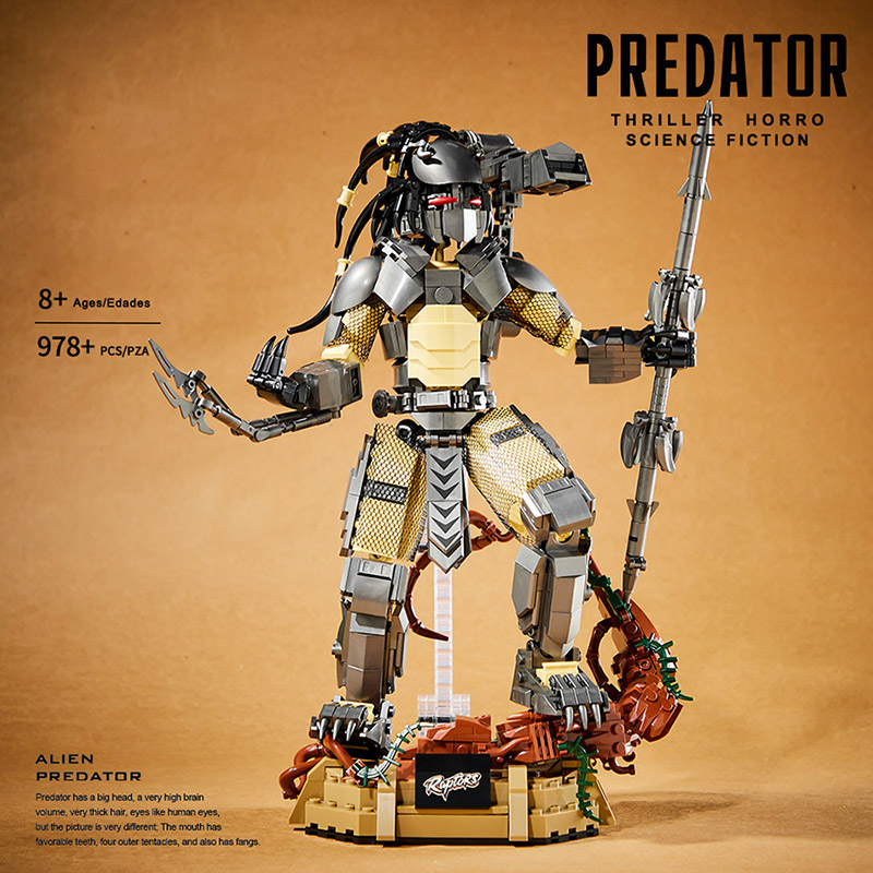 Kreatywne klocki MOC Predator  – Model Kit Robocop recenzja i cena