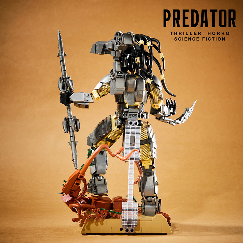 Kreatywne klocki MOC Predator  – Model Kit Robocop recenzja i cena