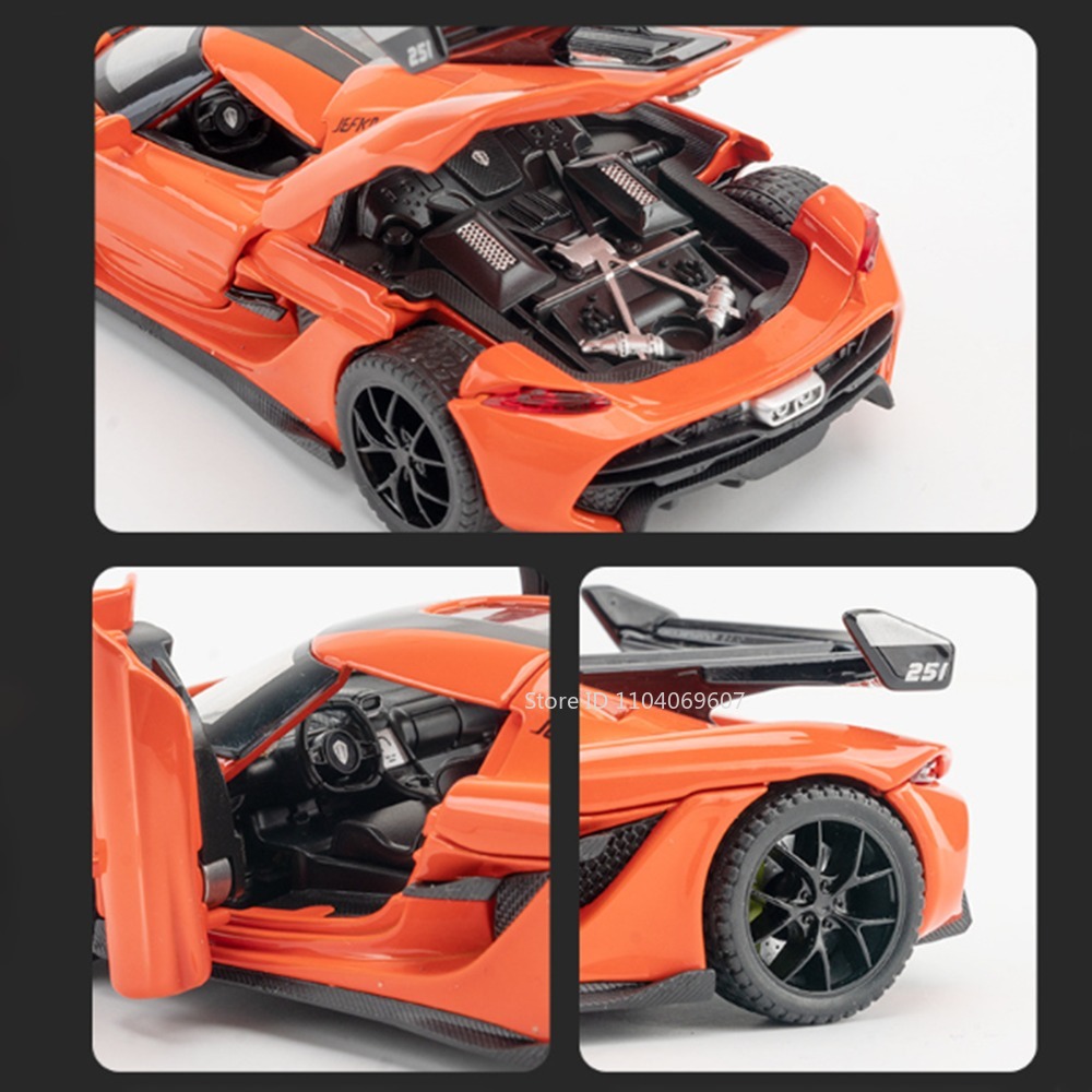 Skala 1:32 KNSG Jesko Model sa – Model Kit Ferrari recenzja i cena