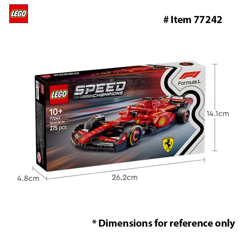 LEGO 77242 Speed Champions Fer – Model Kit Ferrari recenzja i cena