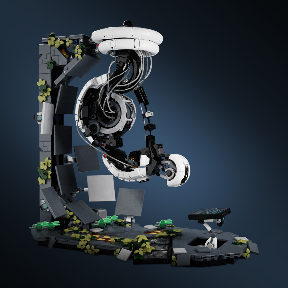 MOC Portal 2 GLaDOS Robot zest – Model Kit Robocop recenzja i cena