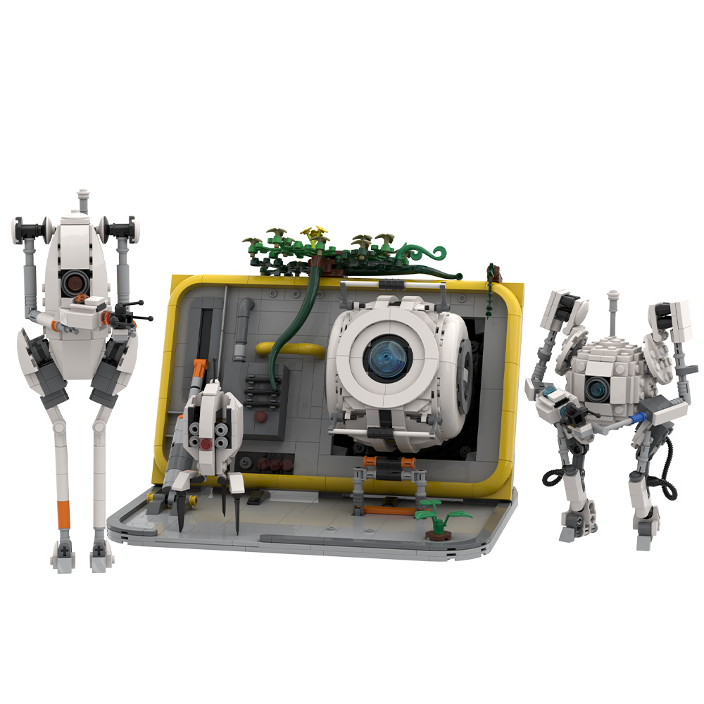 MOC Portal 2 GLaDOS Robot zest – Model Kit Robocop recenzja i cena