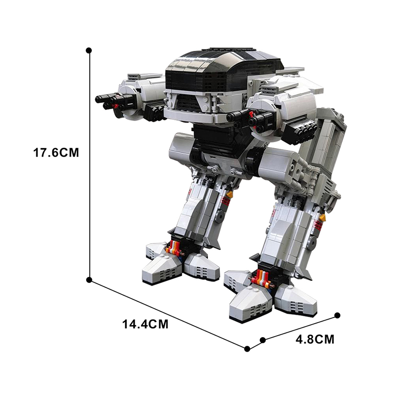 Gobricks UCS Skala ED-209 Mode – Model Kit Robocop recenzja i cena