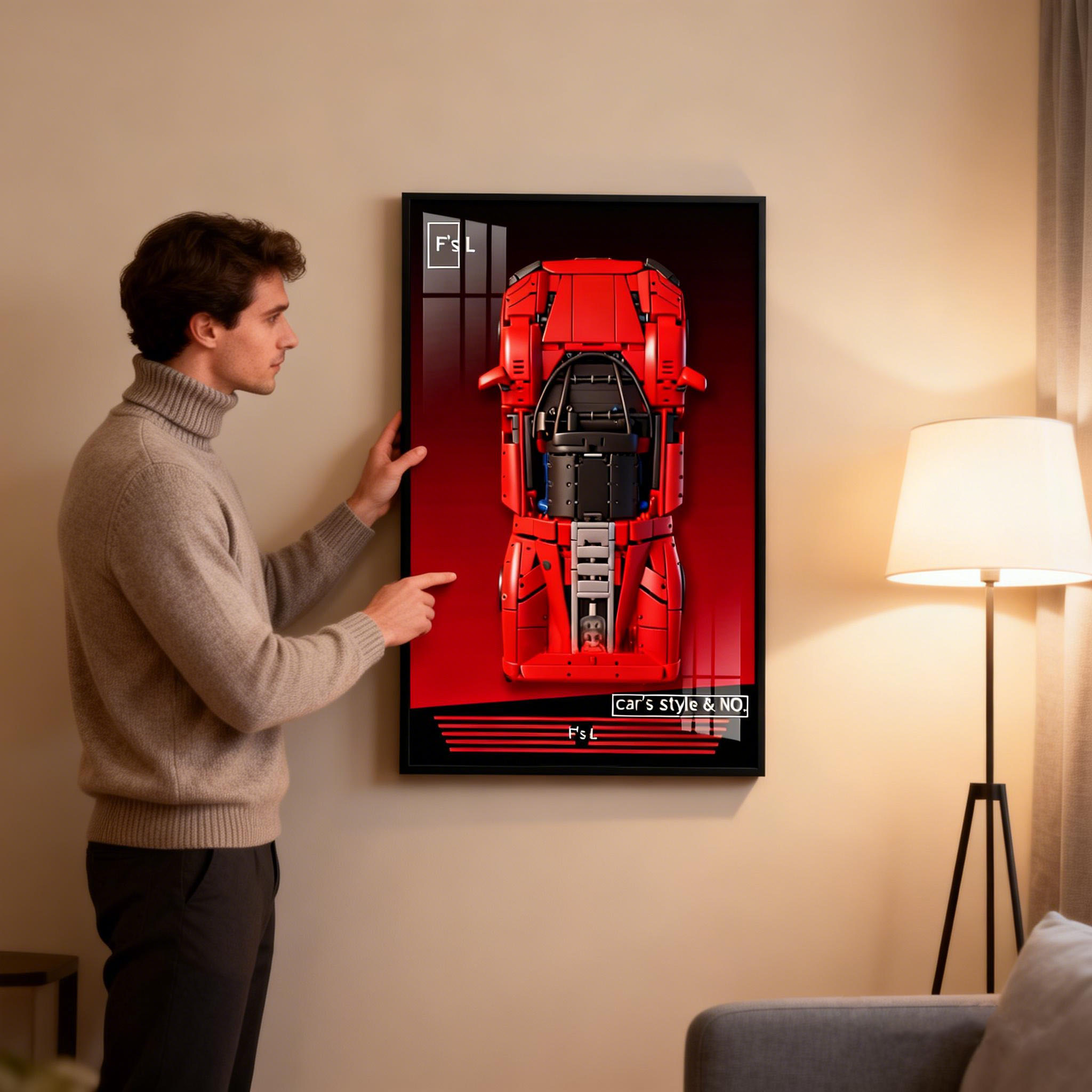 Nowa tablica ekspozycyjna na z – Model Kit Ferrari recenzja i cena