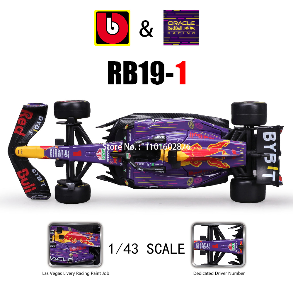 Bburago 1:43 2023 F1 Red Bull  – Model Kit Ferrari recenzja i cena