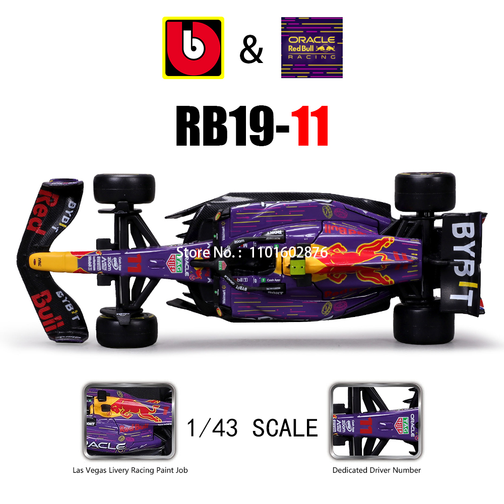 Bburago 1:43 2023 F1 Red Bull  – Model Kit Ferrari recenzja i cena