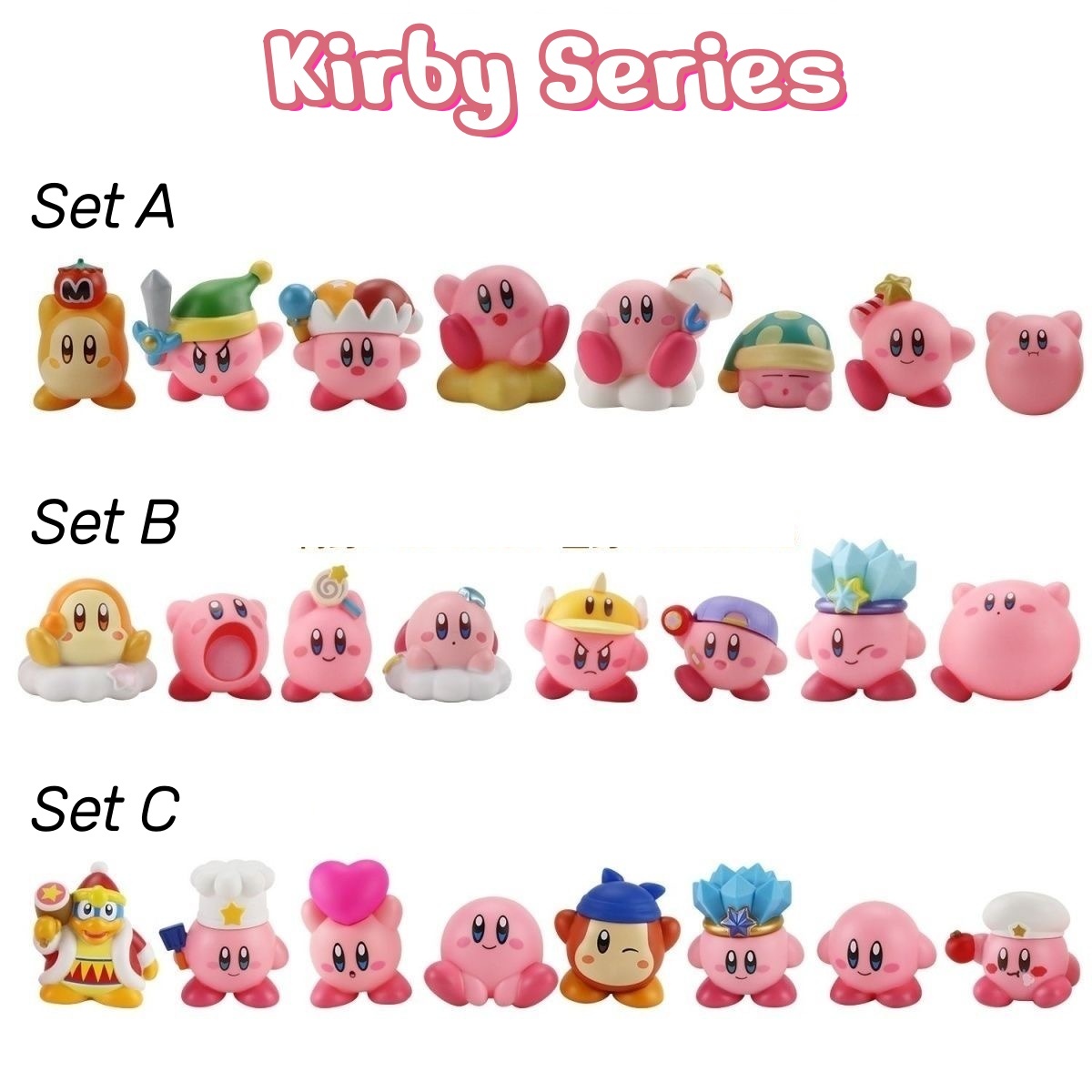 Figurki z serii Kirby Friends  – Model Kit Kirby recenzja i cena