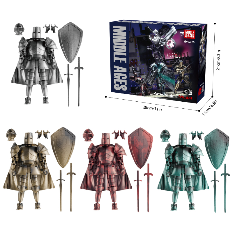 Średniowieczny Rycerz Figurka  – Model Kit Robot recenzja i cena
