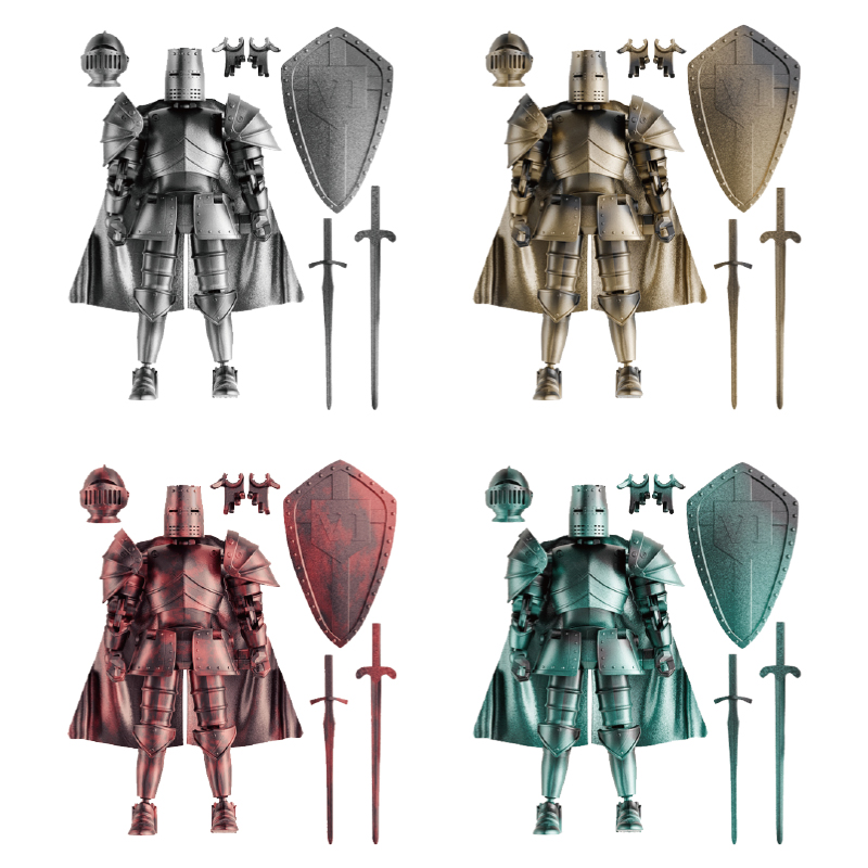 Średniowieczny Rycerz Figurka  – Model Kit Robot recenzja i cena