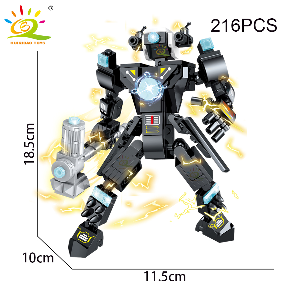 HUIQIBAO DIY Skibidi Toilet Ma – Model Kit Titanic recenzja i cena