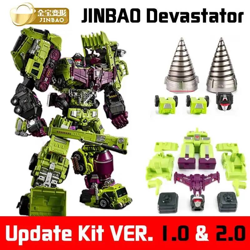 Jinbao Devastator aktualizacja – Model Kit Robot recenzja i cena