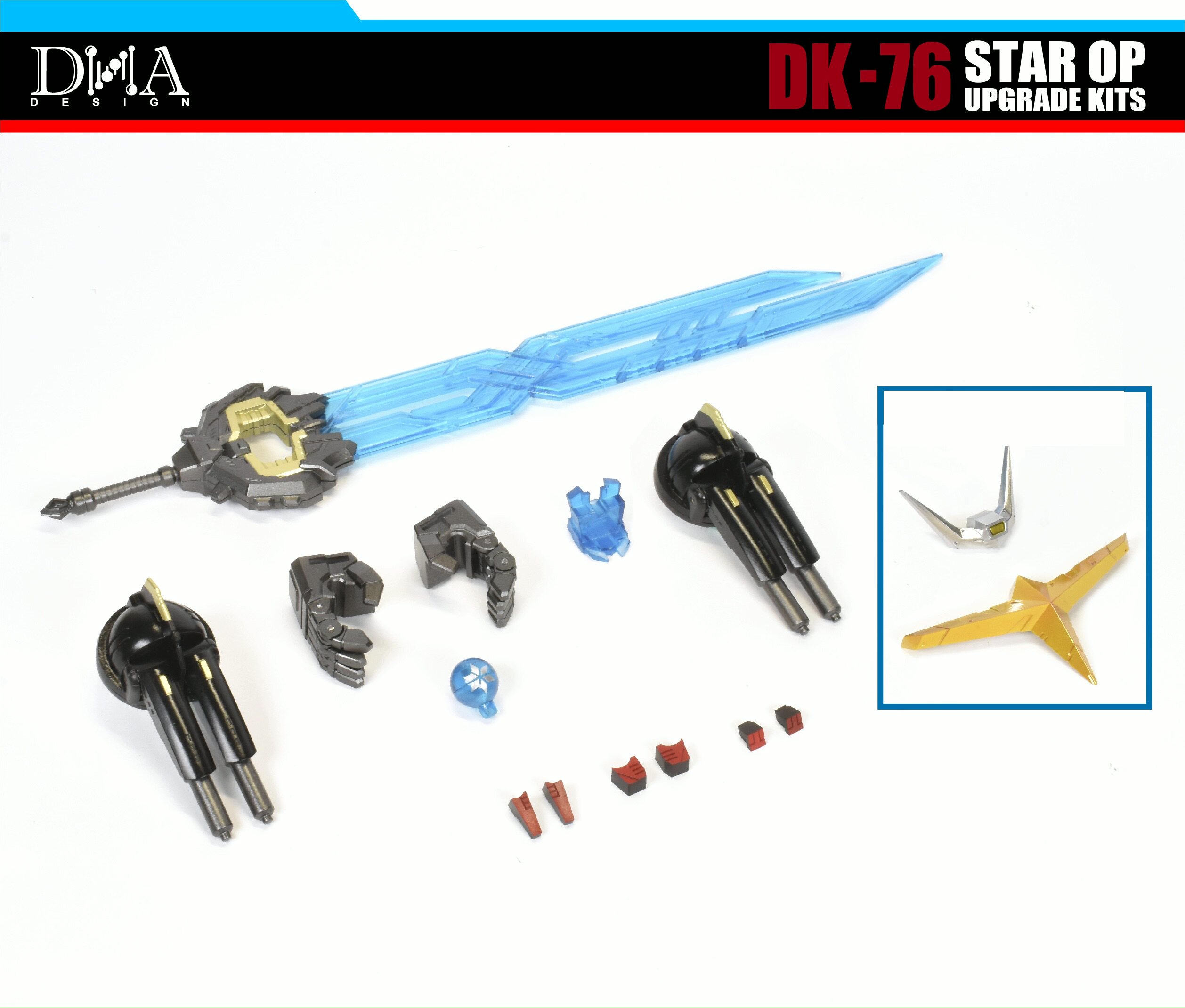 Zestaw modernizacyjny DNA DK-7 – Model Kit Robot recenzja i cena