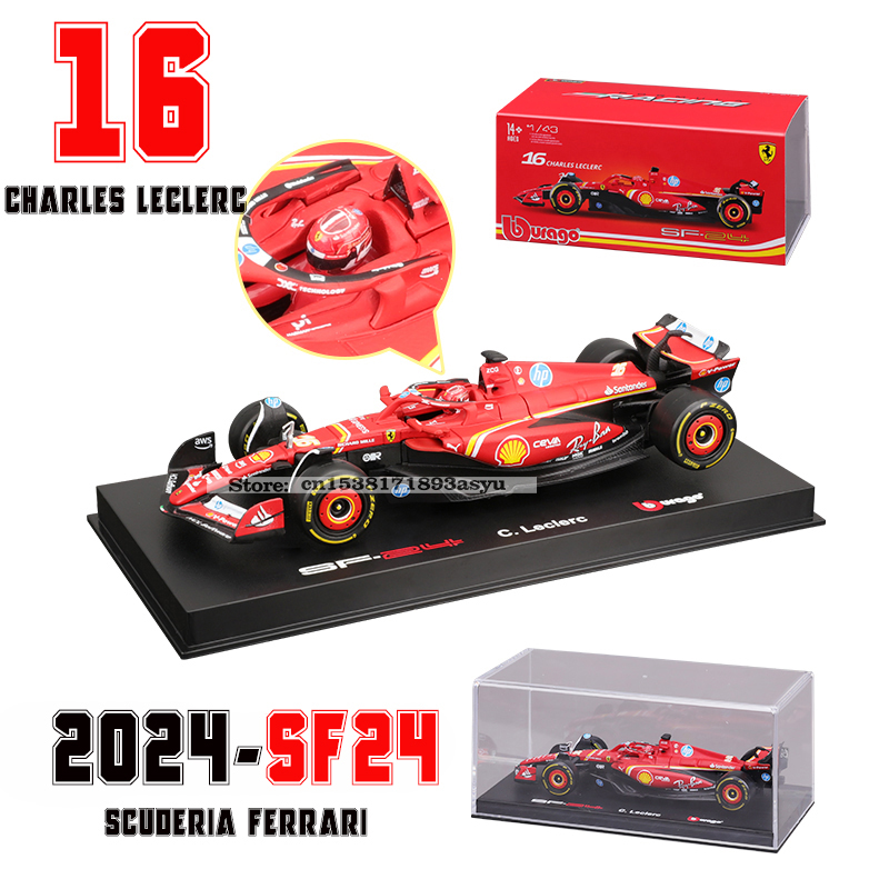 Bburago 1:43 f1 2024 Ferrari S – Model Kit Ferrari recenzja i cena