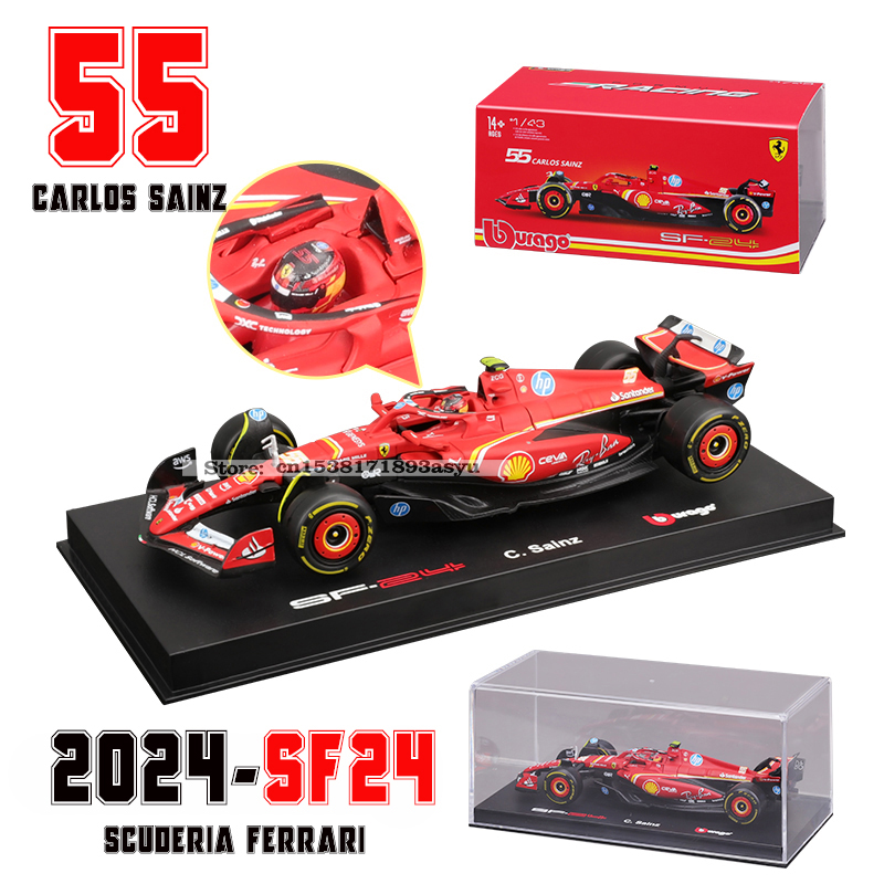 Bburago 1:43 f1 2024 Ferrari S – Model Kit Ferrari recenzja i cena