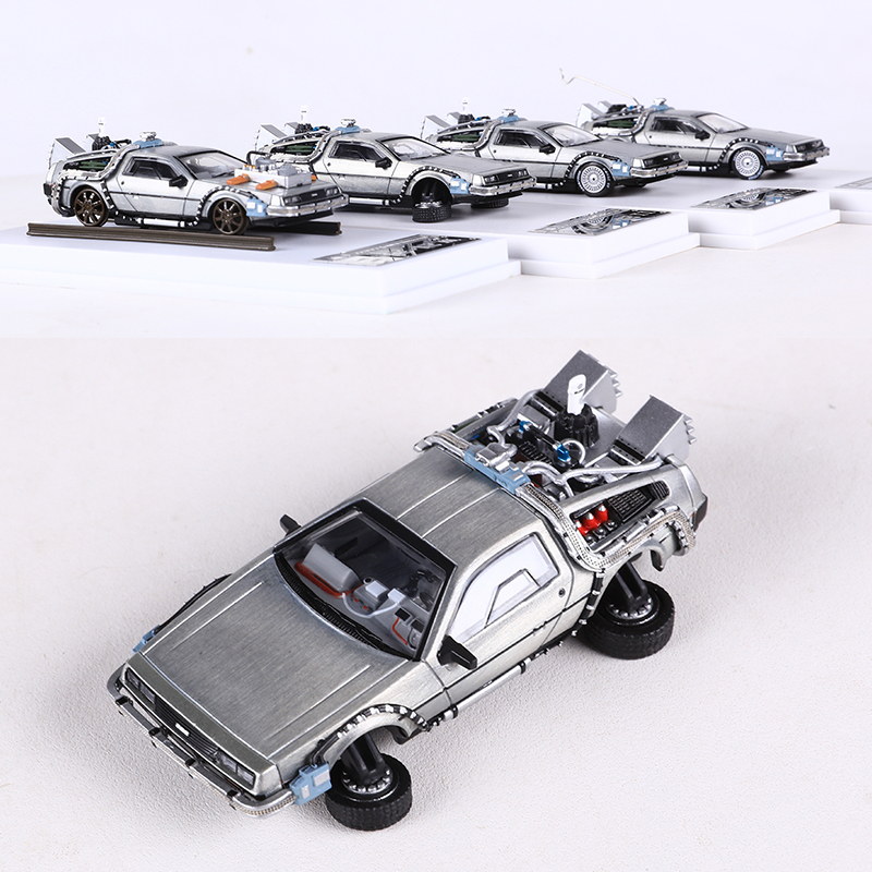 MJ 1:64 DeLorean DMC I II III  – Model Kit Ferrari recenzja i cena